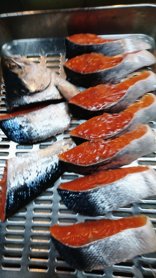 本紅鮭旨いですよ。